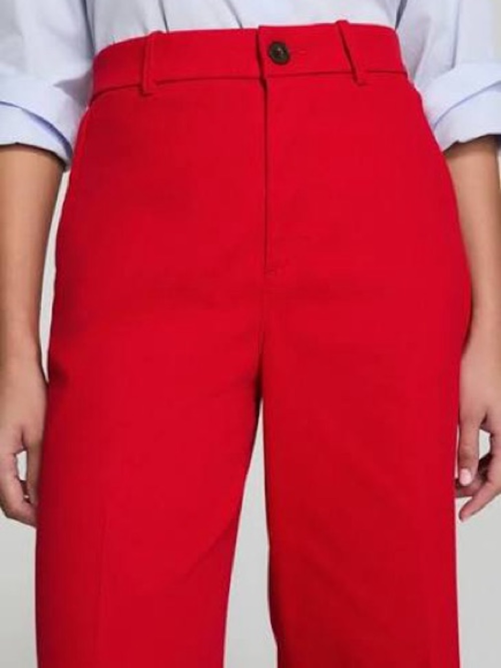 SPANX supersmooth Stretch Twill Cropped Wide Leg Pant - Picture 3 of 8